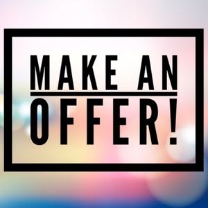 MAKE AN OFFER ON ANYTHING